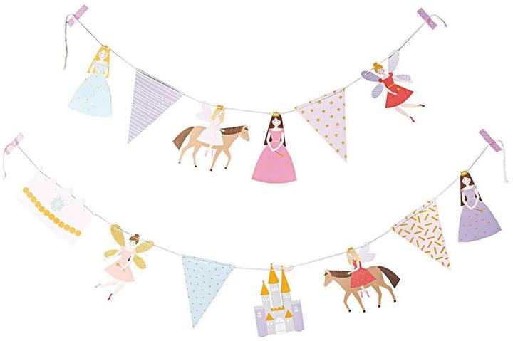 Produktbild Rico Design Girlande Prinzessin 3 m, Mehrfarbig (1 Stk.)