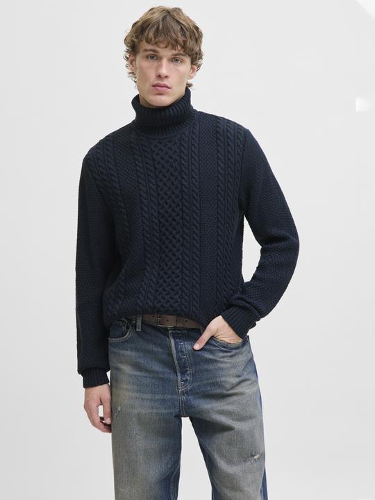 Actual product image Jack & Jones Einfarbig Strickpullover Strickpullover (XS)