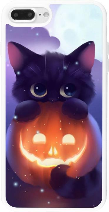 Produktbild PhoneLook Hülle Silikon weiss Halloween 17 15 (Apple iPhone 7 Plus)