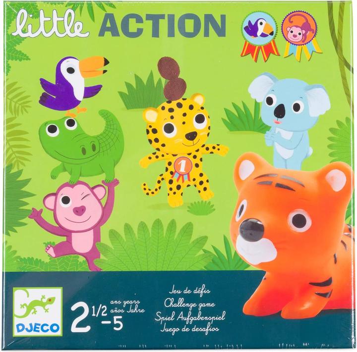 Actual product image Djeco Little Action (German, French, Italian, English)