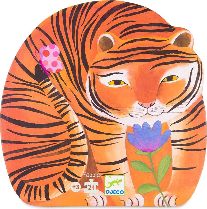 Immagine prodotto Djeco Passeggiata con la tigre 24 pezzi (24 pezzi)