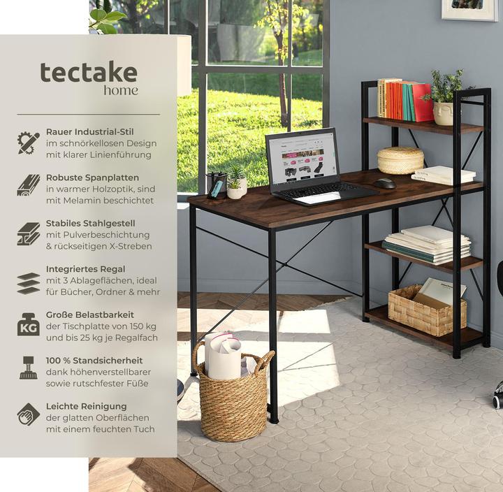 Produktbild tectake Hershey (122 x 61 x 120 cm)