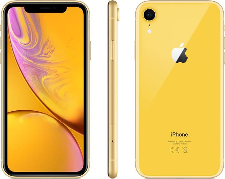 Produktbild Apple iPhone XR (128 GB, Yellow, 6.10", SIM + eSIM, 4G)