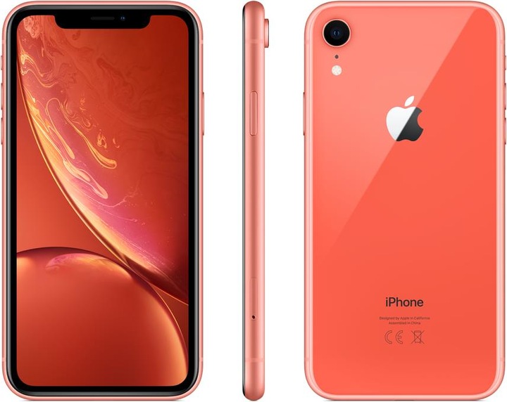 Produktbild Apple iPhone XR (128 GB, Coral, 6.10", SIM + eSIM, 12 Mpx, 4G)