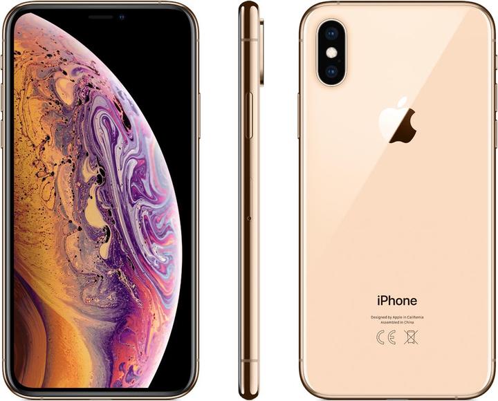 Produktbild Apple iPhone XS (512 GB, Gold, 5.80", SIM + eSIM, 4G)
