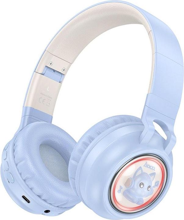 Hoco Wireless headphones wireless headphones bluetooth W50 blue