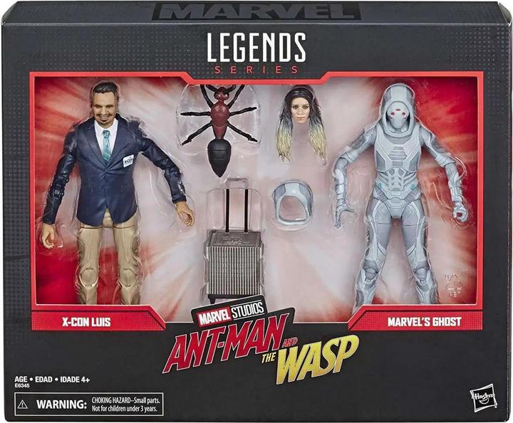 Image du produit Hasbro Marvel Legends 80th Anniversary Marvel's Ghost & X-Con Luis Action Figures Set