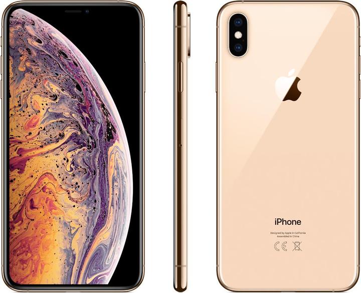 Apple iPhone XS Max (256 GB, Oro, 6.50", SIM + eSIM, 12 Mpx, 4G)