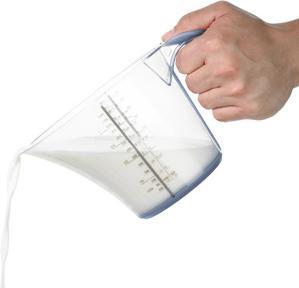 Produktbild Rotho Messbecher Loft 12 dl, Blau/Transparent (1200 ml)