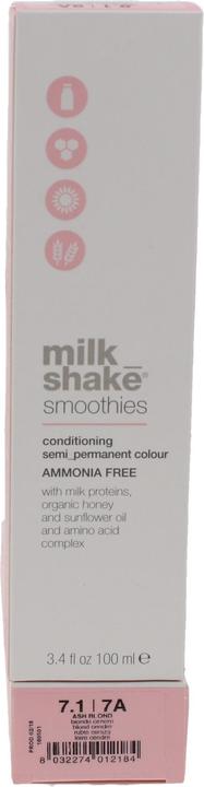 Immagine prodotto Milk_Shake colore semi permanente milk shake smoothies 100ml - 7.1 biondo cenere (7.1 biondo cenere)