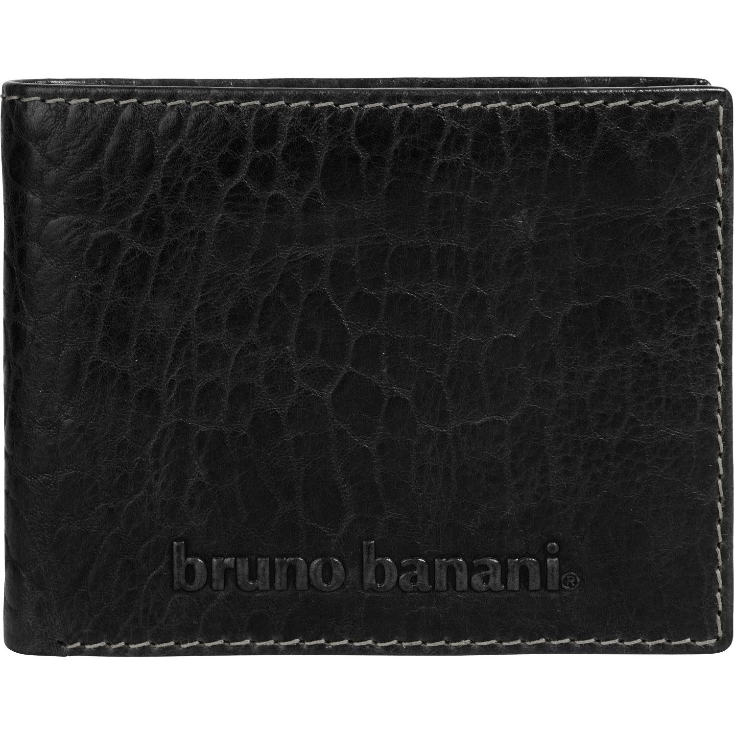 Bruno Banani, Portemonnaie, Geldbörse, Schwarz