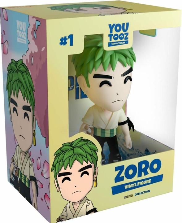 Actual product image Youtooz One Piece Vinyl Figure Roronoa Zoro 11 cm