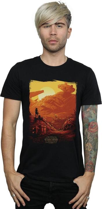 Produktbild Star Wars Rey Art Poster TShirt