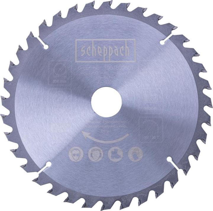 Produktbild Scheppach HW Kreissägeblatt Ø 210 x 30 x 2,4 x 1,6 mm / Z36
