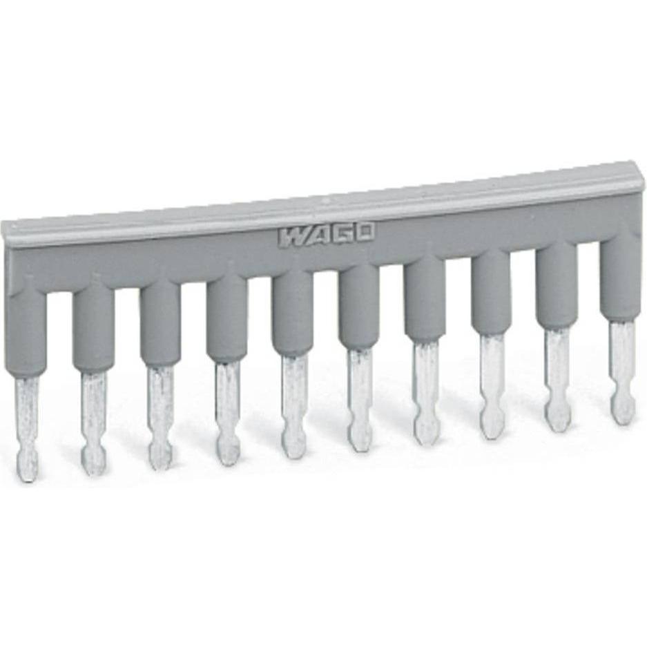 Wago Pettine a ponte 279-490 Contenuto: 50 pezzi (279-490), Accessori di elettronica + Alloggiamento, Grigio