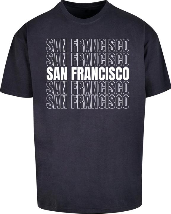 Produktbild Merchcode San Francisco X Heavy Oversize Tee-BY102 - 112537 (L)