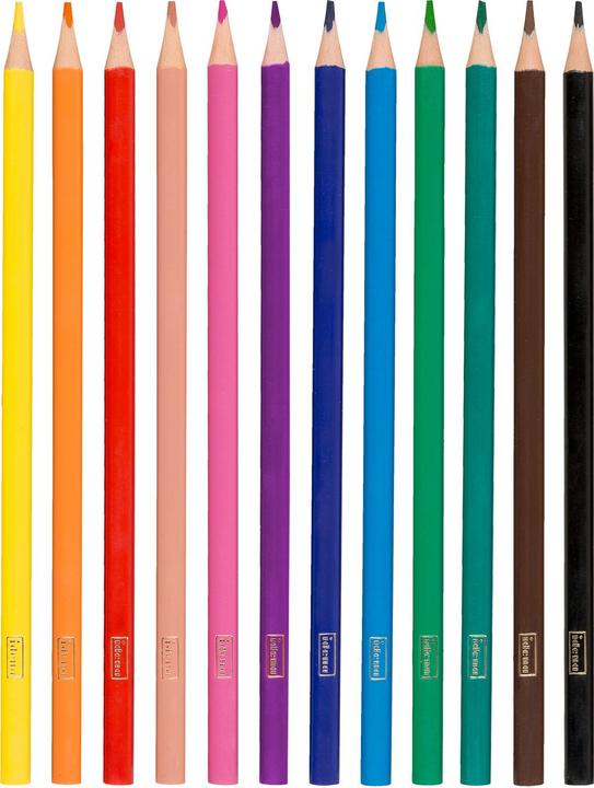 Produktbild Idena Buntstifte holzfrei dreikant 12er (12x)