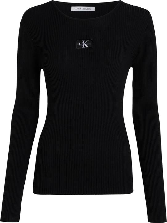 Produktbild Calvin Klein Gewebtes Label enge Strickpullover (XL)