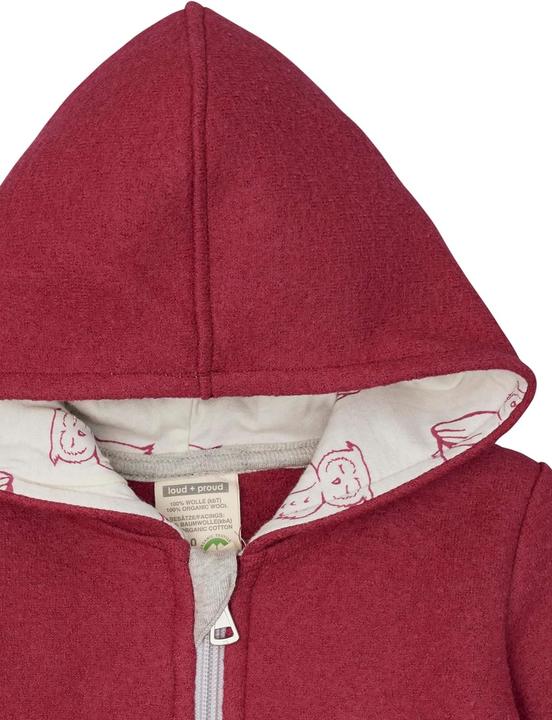 Actual product image loud + proud Jacket Wool Wool (74, 80)