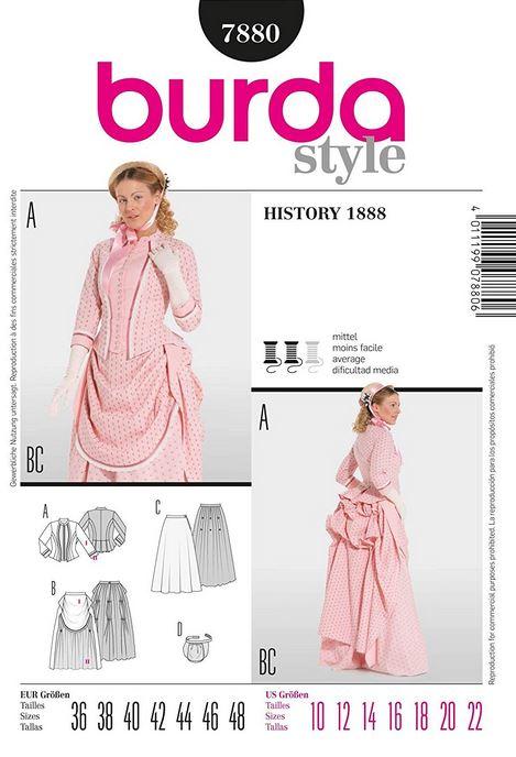 Schnittmuster History 1888