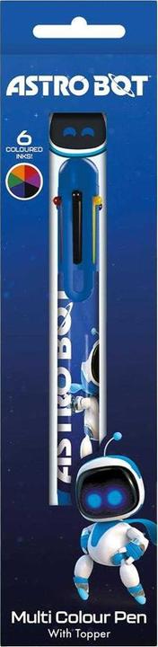 Image du produit Astro Bot - Stylo multicolore (Bleu, blanc)