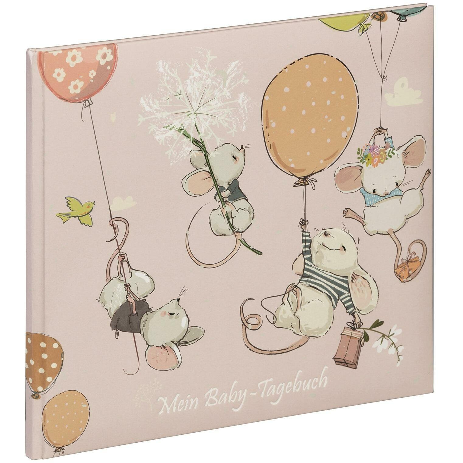 Pagna, Fotoalbum, Babytagebuch Mäuseparty (23 x 24 cm)