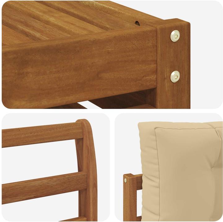 Produktbild vidaXL Outdoor-Sofa