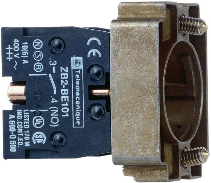 Actual product image Schneider Electric Auxiliary switch block, Ř 22, 1S+1Ö ZB2BZ105