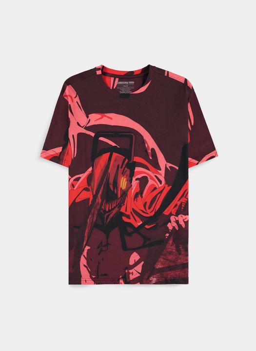 Immagine prodotto Difuzed Chainsaw Man - Maglietta a maniche corte da uomo con stampa Rage All Over - 2XL (XXL)