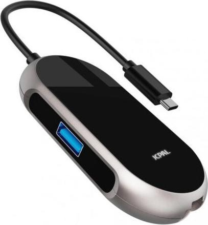 Produktbild JCPAL Linx Onyx USB-C 4-Port Hub USB3.0*3+RJ45 (USB-C)