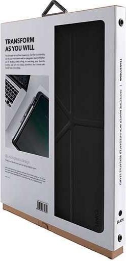 Immagine prodotto Uniq Planšetinio kompiuterio dėklas etui Transforma Rigor iPad 10.2" (2019) juoda/ebony juodas (iPad Pro 10.5)