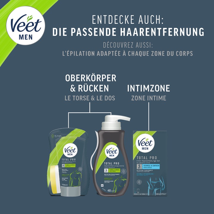 Image du produit Veet Gel d'épilation sous la douche (150 ml, 1 x, 190 g)