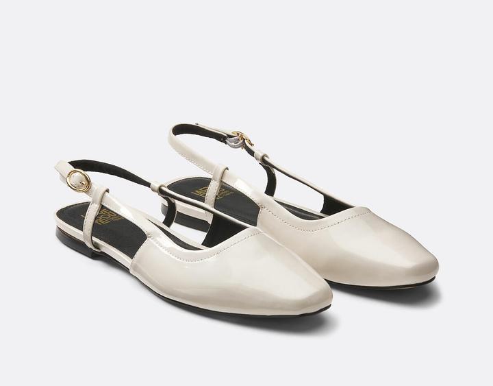 Actual product image La Redoute Collections Slingback-Ballerinas (39)