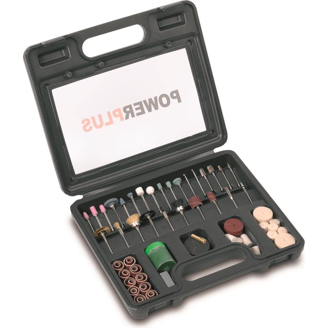 Powerplus, Abrasivi, Set di accessori 102 pezzi.