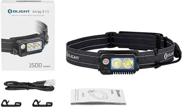 Actual product image Olight Array 2 Pro headlamp (1500 lm)