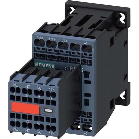 Siemens Leistungsschütz 5,5kW 3S 24VDC 12A 3RT2017-2FB44-3MA0, Relais