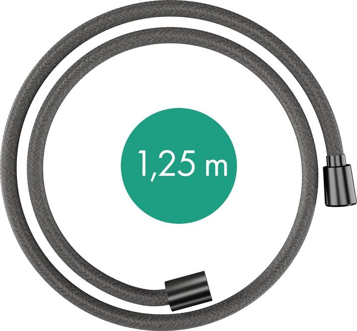 brushed black chrome