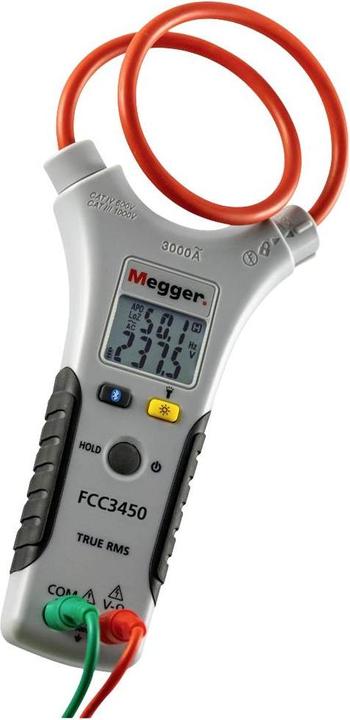 Immagine prodotto Megger FCC3450 Pinza amperometrica digitale con borsa CAT III 1000 V, CAT IV 600V Display (conteggi): 10000 (CAT III 1000V, CAT IV 600V)