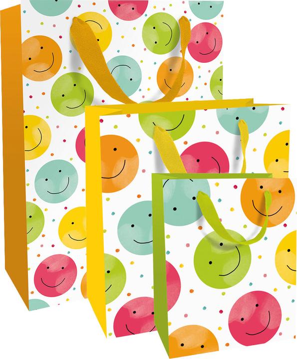 Produktbild Braun + Company Tragetasche Everyday Happy Smileys (1x)