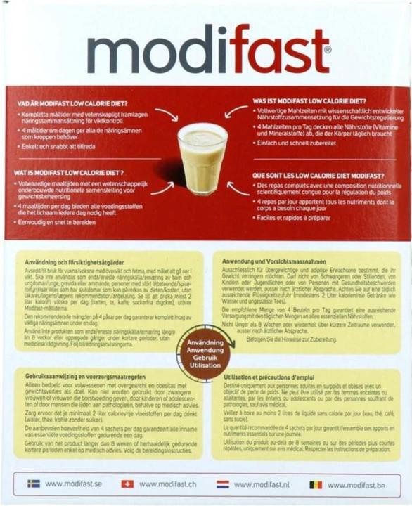 Actual product image Modifast Drink Vanille