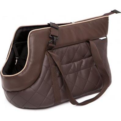 Robotex R2 Torba Z Eko Skóry Brązowa (Gatto, Lavabile in lavatrice), Trasporto animali