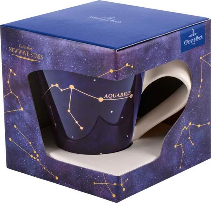 Produktbild Villeroy & Boch Becher mit Henkel Wassermann/Aquarius NewWave Stars (300 ml, 1 x)
