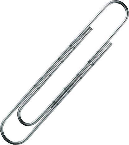 Image du produit Magni Pinces à dossiers 50mm 100 pièces, ondulées (100x)