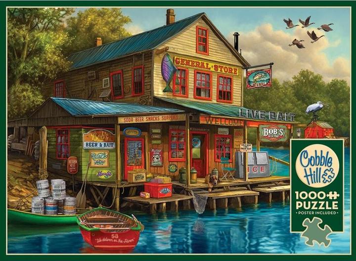 Produktbild Cobble Hill Puzzle 1000 Shop auf dem Wasser (1000 Teile)