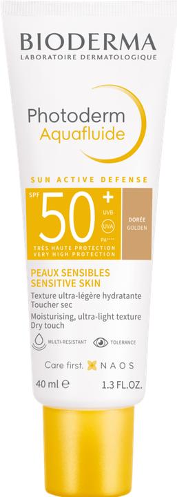 Actual product image Bioderma Photoderm Aquafluid (Sun cream face, Suntan cream, SPF 50+, 40 ml)