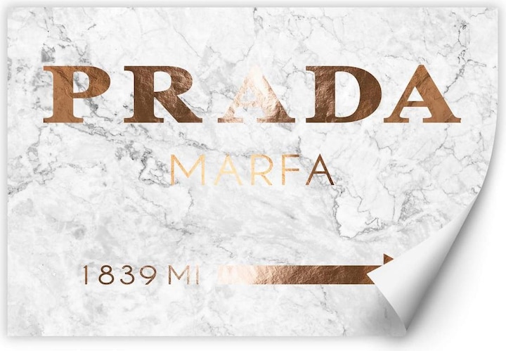 Actual product image Trenddeko Copper look - Prada Marfa (100 x 70 cm)