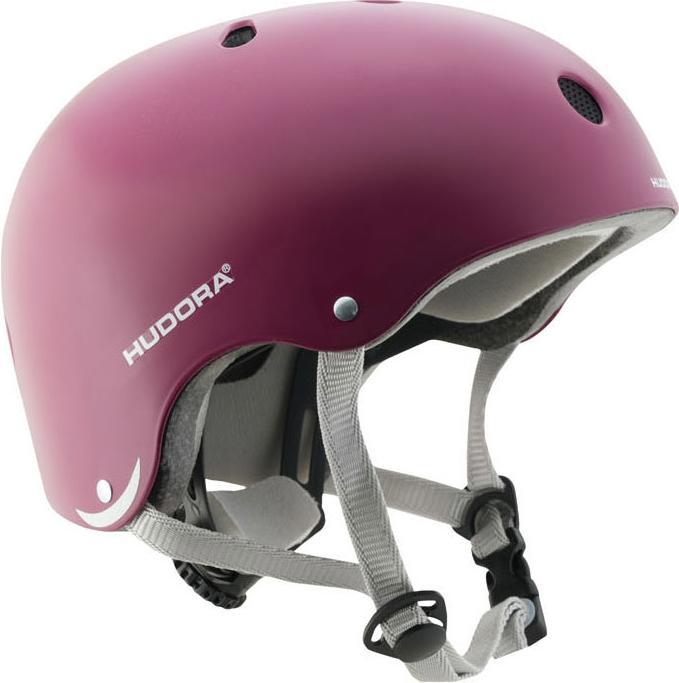 Actual product image Hudora Skate Helmet - Berry M (56-60) (56 - 60 cm)