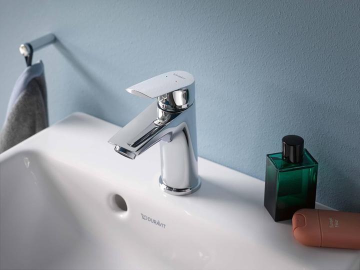 Produktbild Duravit EH-WT-MI No 1 chrom mit Zugstangen-Ablaufgarnitur