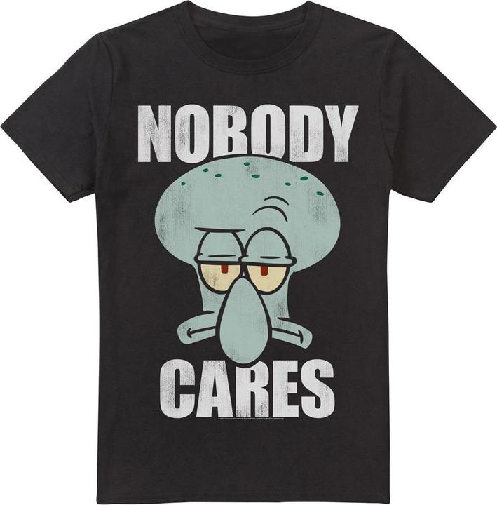 Produktbild Spongebob Squarepants Nobody Cares Meme TShirt (4XL)