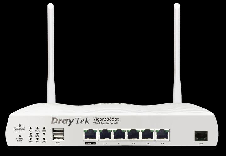 Image du produit Draytek Vigor 2865ax-B Modem WLAN-AXR. ADSL2+/VDSL2